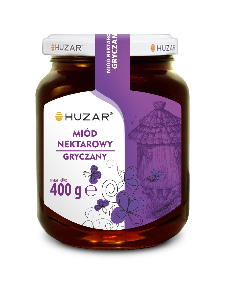 Miód gryczany 400g - obrazek 3