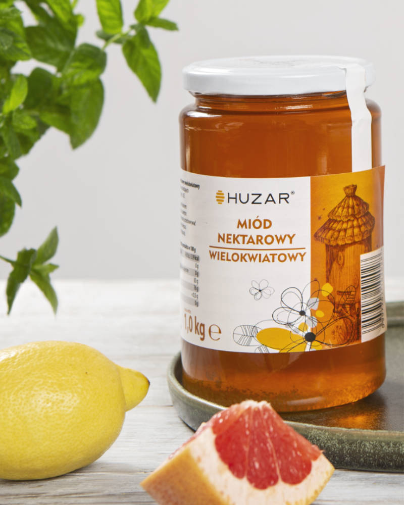 Miód wielokwiatowy 1 kg - obrazek 4